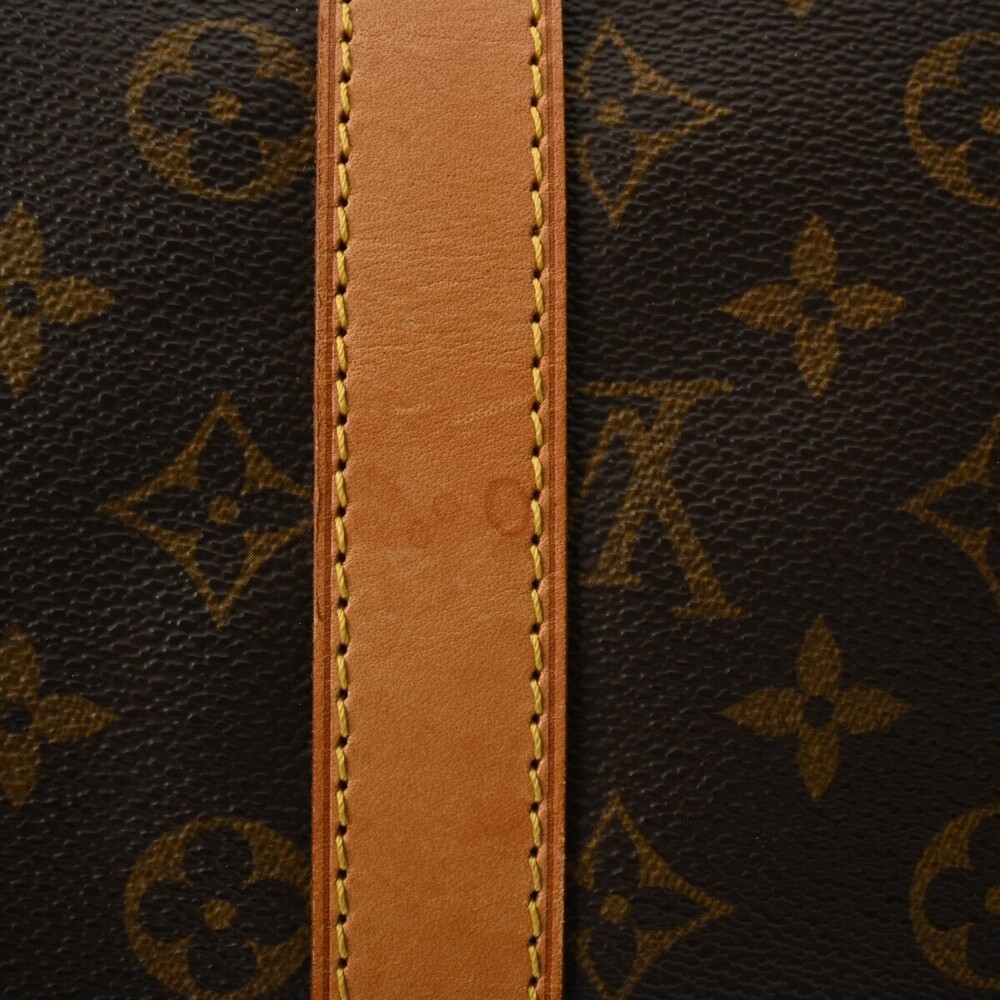 Louis Vuitton Monogram Keepall Brown Canvas Boston Bag - Picture 10 of 11
